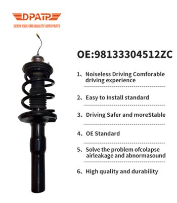تخصيص التعبئة العلامة التجارية الجديدة 98133304512 مجموعة تعليق نوابض خلفية ممتص صدمات مجمع ممتص صدمات حثي لسيارة بورش 981