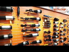 غرفة عرض لامتصاصات الصدمات، ربيع الهواء، ضاغط الهواء الخ